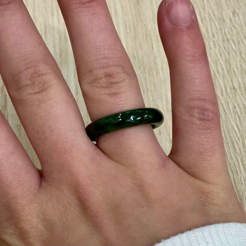 Medium Pounamu Ring #3