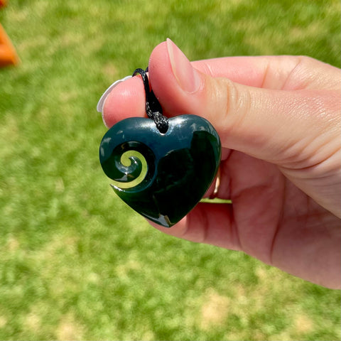 Pounamu Heart