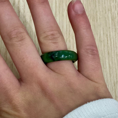 Large Pounamu Ring #5