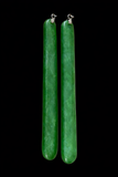 Pounamu Drop Earrings Xlarge