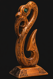 Manaia on a stand