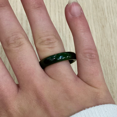 Large Pounamu Ring #7