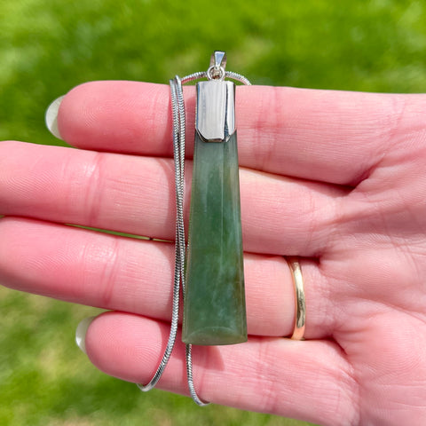 Silver Capped Pounamu