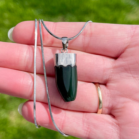 Silver Capped Pounamu
