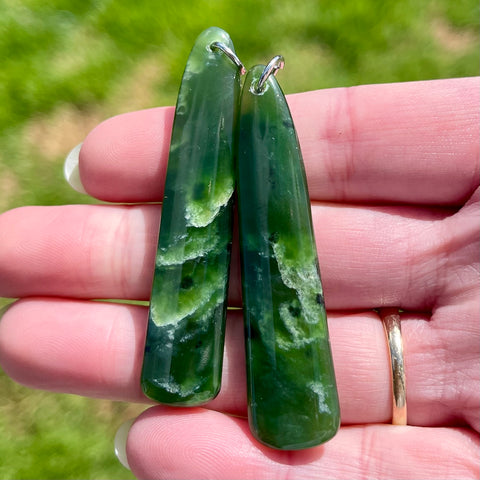 Pounamu Earrings