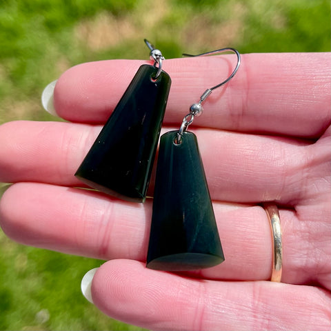 Pounamu Earrings