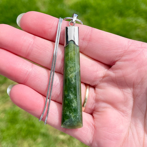 Silver Capped Pounamu