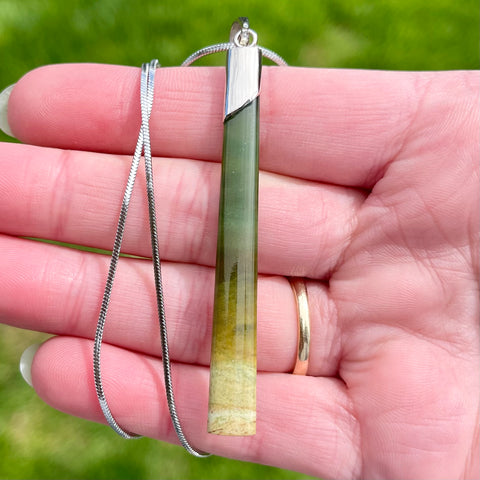 Silver Capped Pounamu