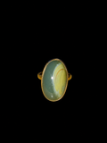 18 ct Gold Pounamu Ring