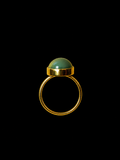 18 ct Gold Pounamu Ring