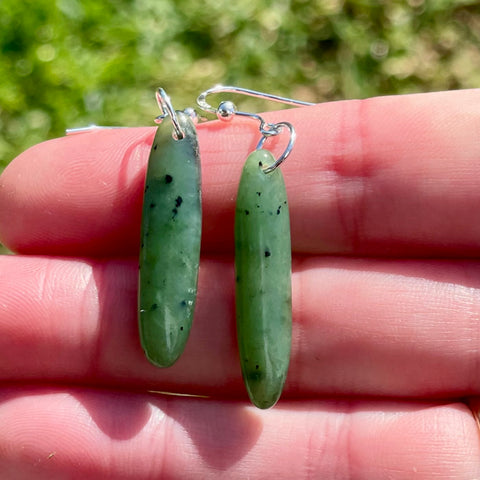 Pounamu Drop Earrings