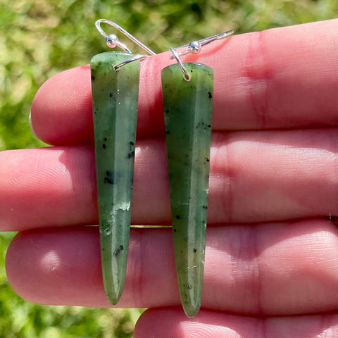 Pounamu Drop Earrings